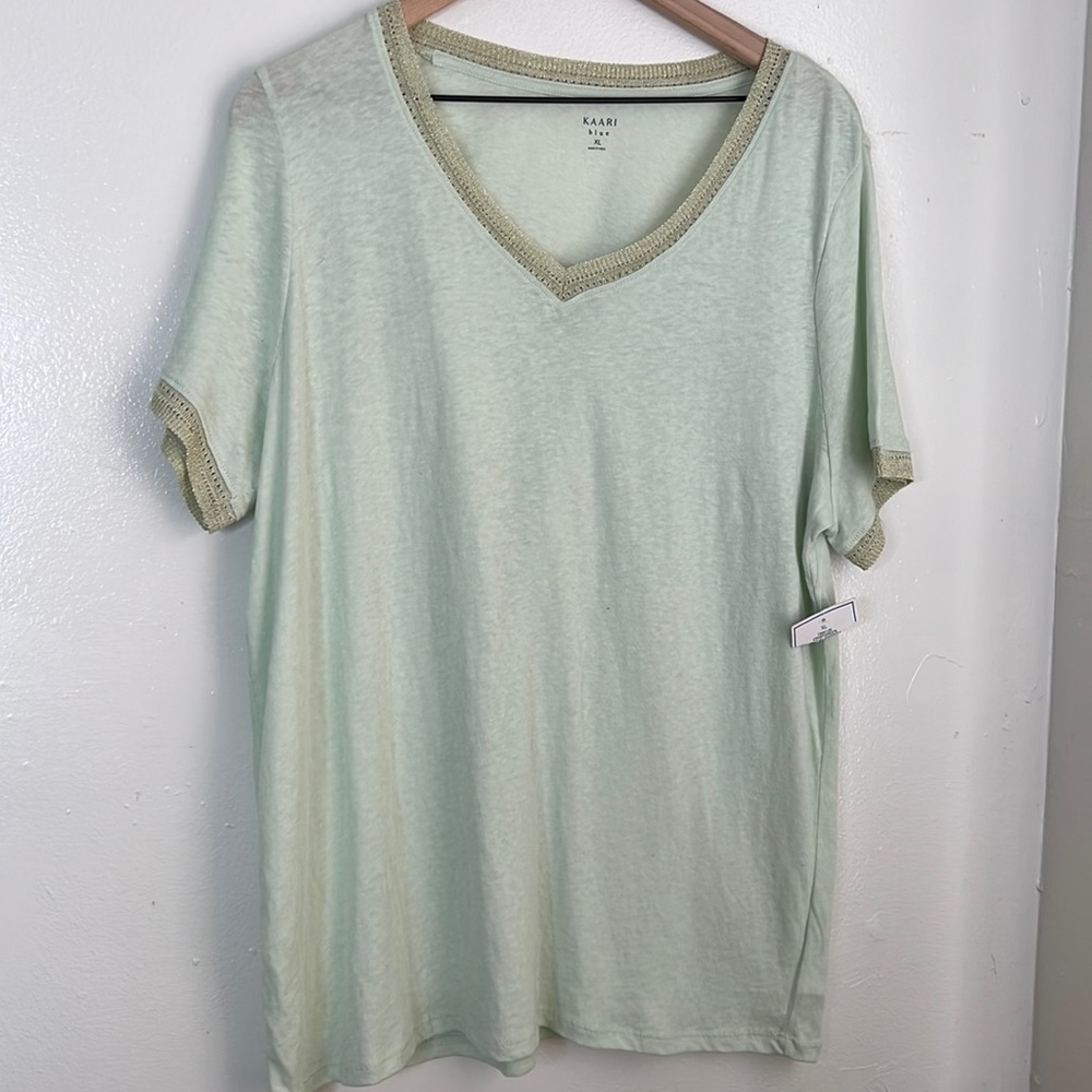 KAARY BLUE TOP SUZE XL COLOR GREEN
